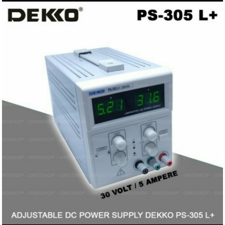 Adjustable DC Power Supply DEKKO ORI PS-305 L+ 30V 5A