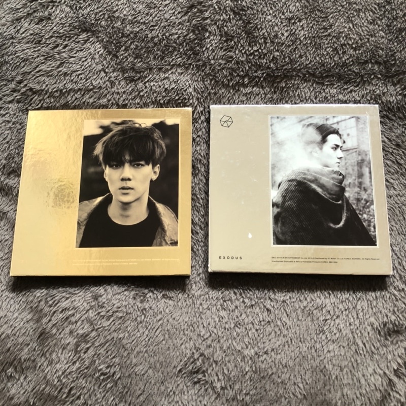 EXO EXODUS SEHUN ALBUM ONLY KOR KOREAN CHINESE CHI VER