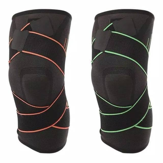 Style Knee Support With Strap - Deker Pelindung Lutut Olahraga Decker