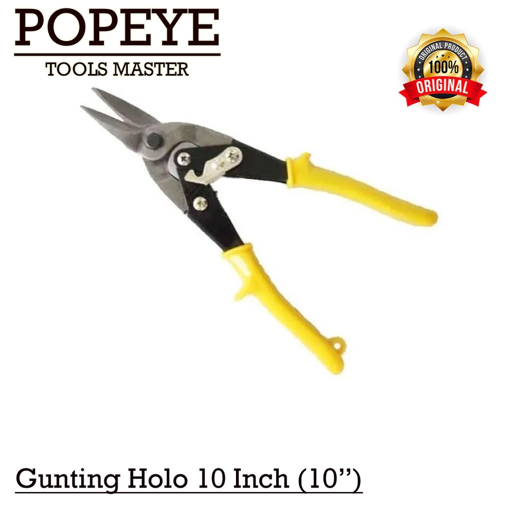 

Gunting Holo 10 inch / Gunting Seng / Gunting Kawat / Gunting Baja Ringan
