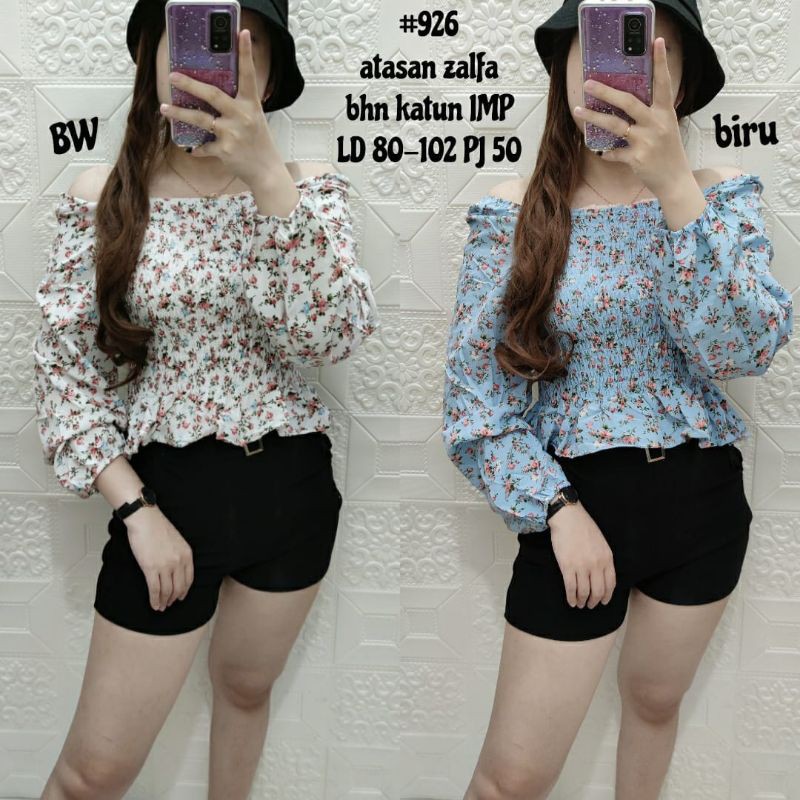 Blus 926 katun import