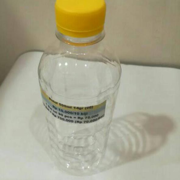 

[BACA DESC] BOTOL 500 ML 14 GR(LN) 1 BAL ISI 90 PCS
