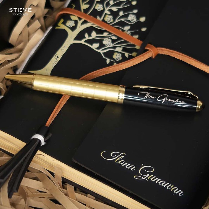 Gift Set Executive Notebook Pen Premium Hadiah Souvenir Company