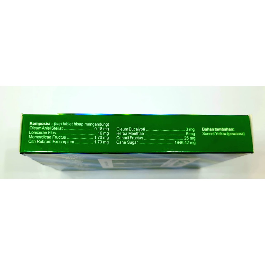 GOLDEN THROAT LOZENGES - permen sakit tenggorokan - panas dalam