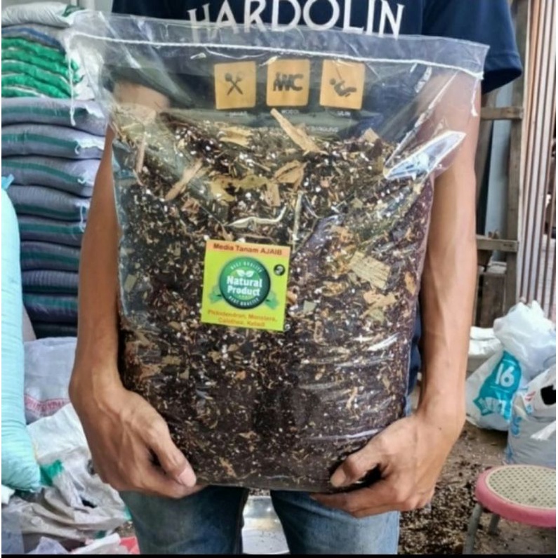 RB Media tanam ajaib 5 kg, metan aglonema, metan varigata, metan premium