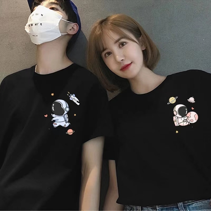 BEFAST - ZEC OOTD Wanita Kaos Oversize YUKO / Kaos Oversize Planet Astro (LD 106, P 65) / Kaos Jumbo Wanita Bergambar / Kaos Couple / Baju Keluaran Terbaru / Kaos Santai Lengan Pendek