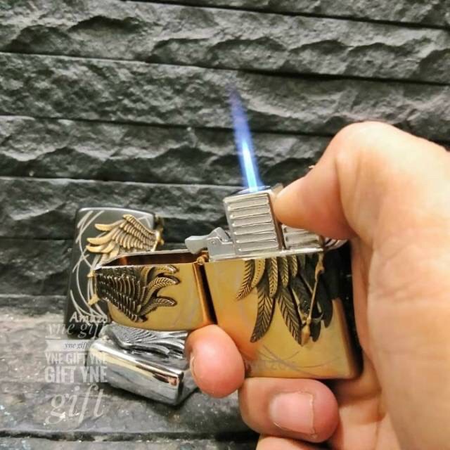 Korek Api Model Zippo Gas Motif AMAZON 3D COD