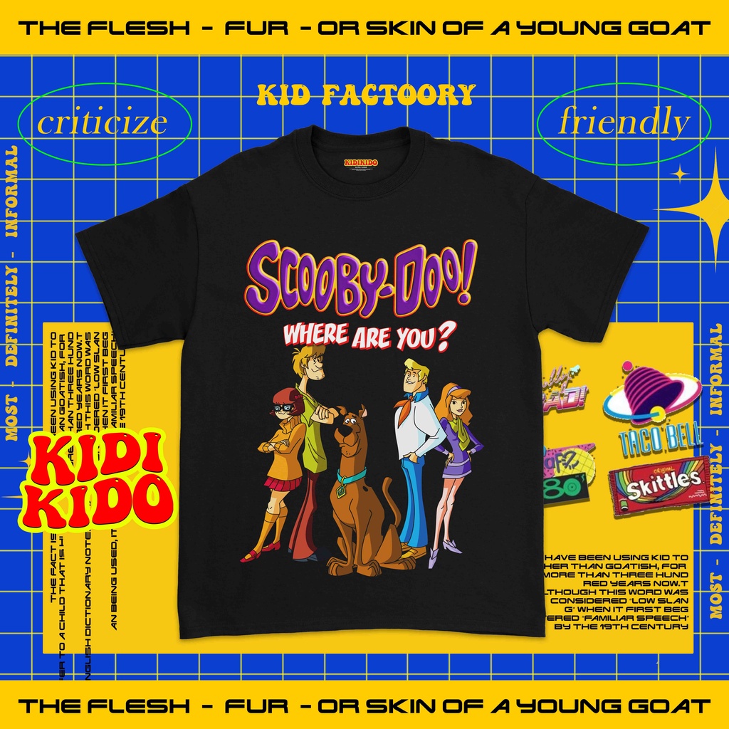 KAOS ANAK KARTUN SCOOBY-DOO | KAOS KARTUN ANAK | SCOOBY-DOO | 002