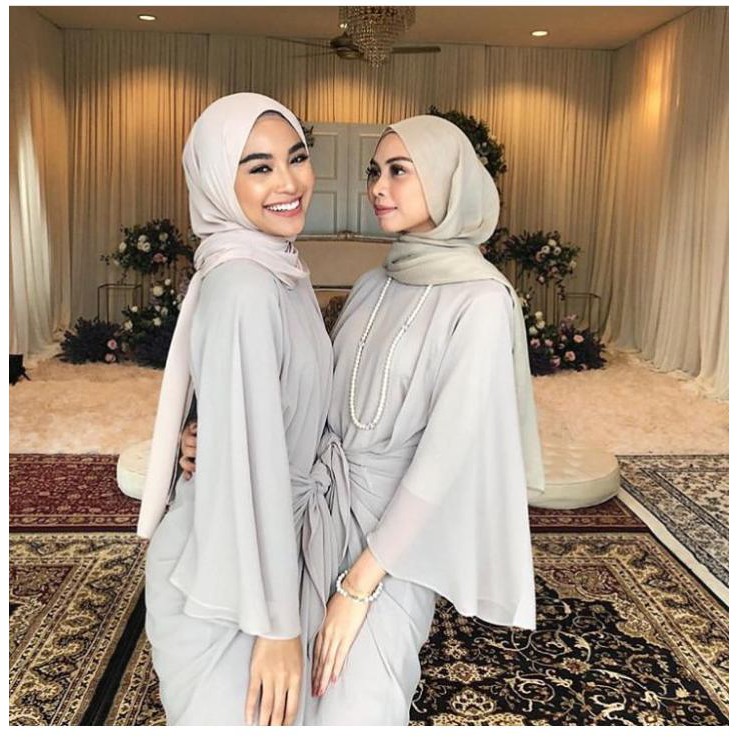 Zéa - Ronna - Dress Kaftan Ikat Bridesmaid Lebaran Kondangan