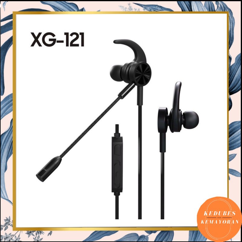 headset gaming pubg mobile legend with mic headphone XG-121 [KK]