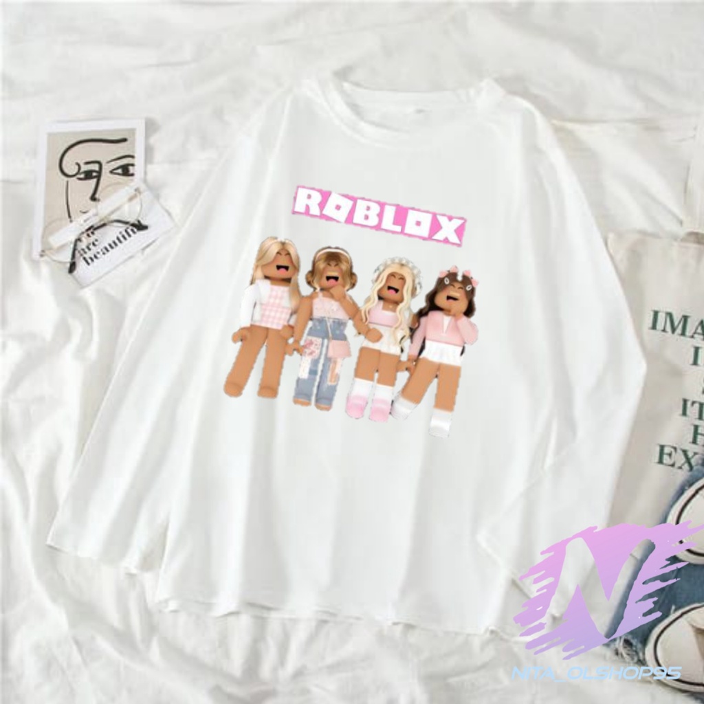 ROBLOX GIRL TERBARU baju kaos anak lengan panjang roblox terbaru