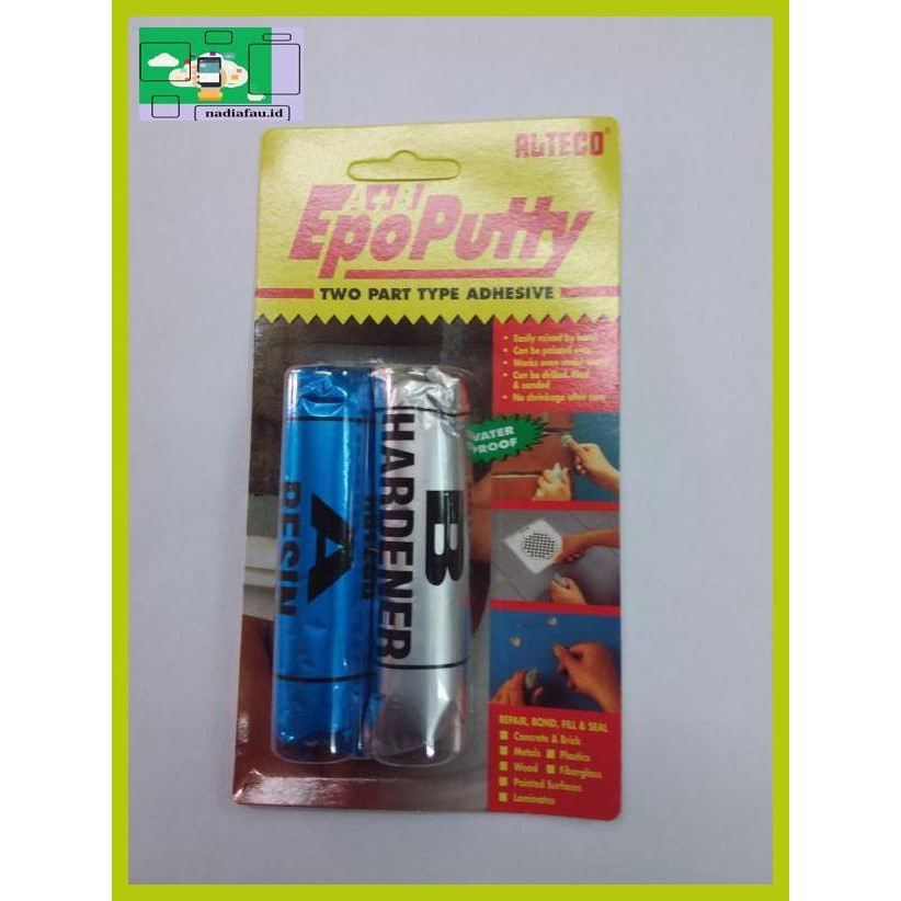 

R4E5Et- Lem Alteco Epo Putty 2 Part Adhesive 100 Gr Lem Dodol Fyhf7T-