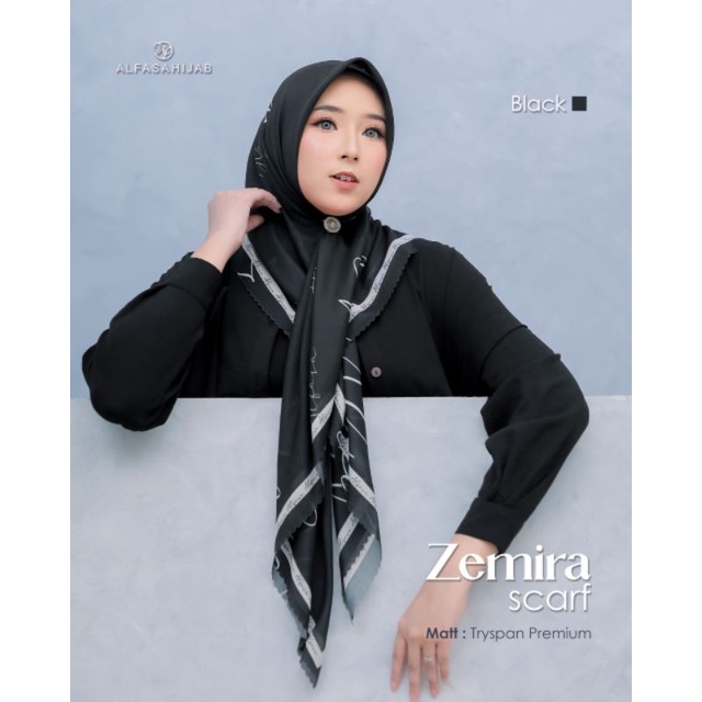 (Diskon 10%) Zemira scarft by alfasa hijab