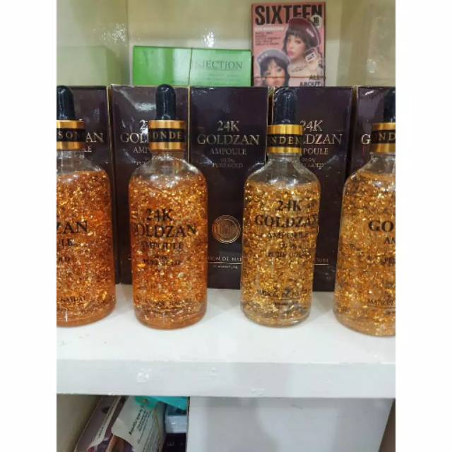 Cod-import serum gold 24k Goldzan/serum original korea