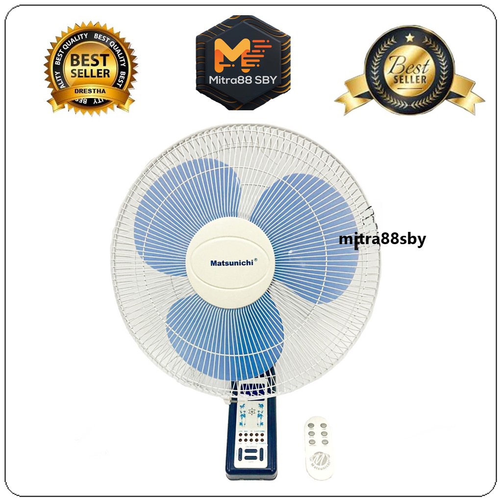 Mitra88sby Kipas Angin Dinding MATSUNICHI Wall Fan FB328-W19Y 16 inch