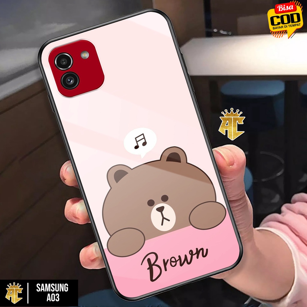 Case SAMSUNG A03 - Casing SAMSUNG A03 Terbaru 2021 AERO CASE [ MOTIF WBB ] Silikon SAMSUNG A03  -  C