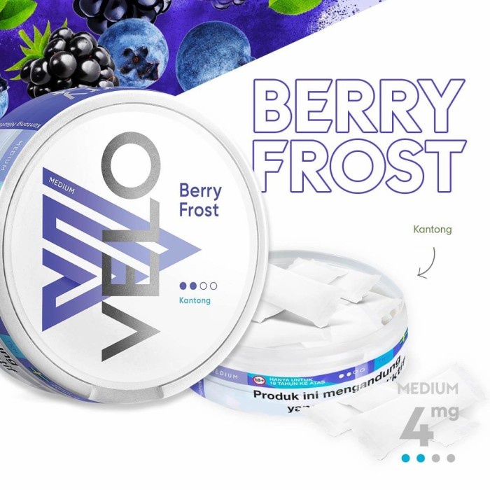 

sa2011aa Velo Original Promo - Berry Frost 4Mg Xa20X1