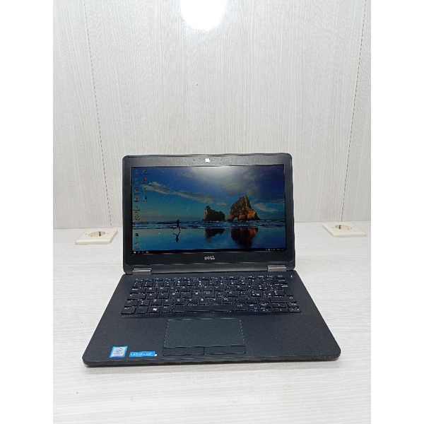 Laptop Dell Latitude E7270 Core i7 Gen6 Ram 8GB Ssd 128Gb Second Bergaransi