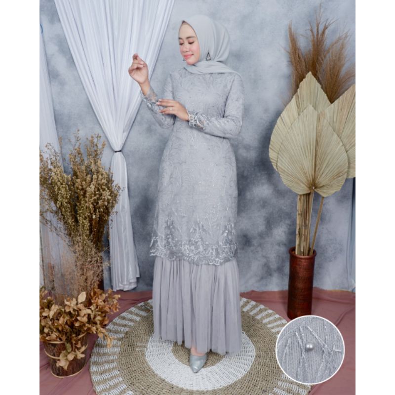 realpict kebaya gamis tutu modern