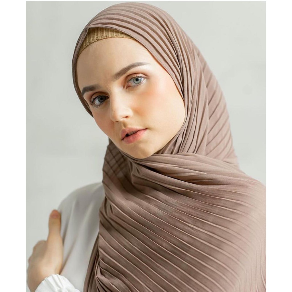 HIJAB PASMINA PLISKET CERUTY BABYDOLL PREMIUM PLEATED SHAWL ''PART 2''