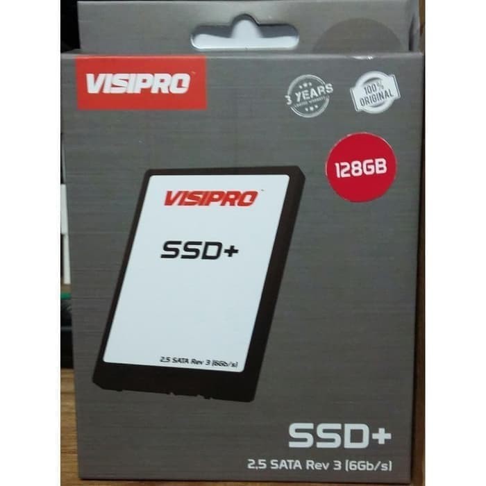 SSD VISIPRO SSD+ NAND 128GB SATA