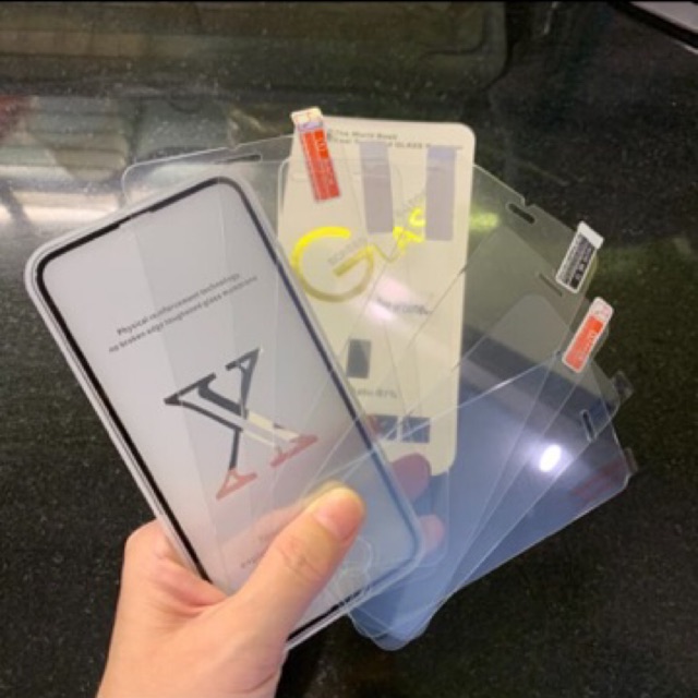 Tempered Glass Screen Guard (Protector) Anti Gores iPhone