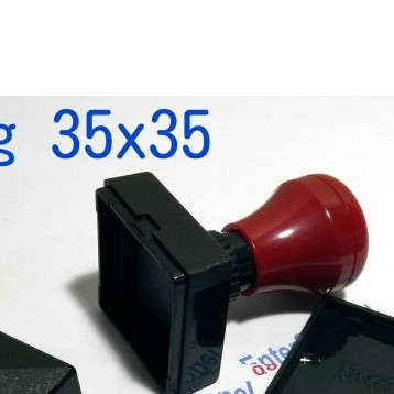 Gagang Stempel Warna Kotak 3535