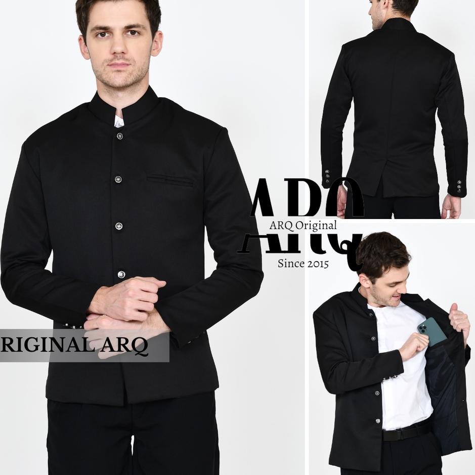 (MURAH BANGET) Terlaris  Jas blazer pria slimfit modern gakuran jepang keren trendy terbaru original