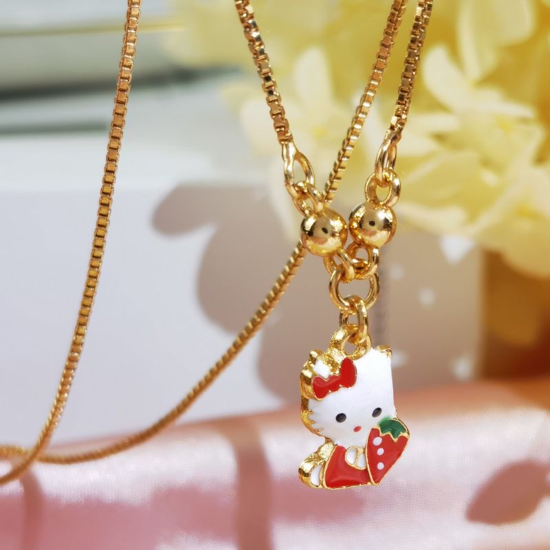 KALUNG ANAK HELLO KITTY XUFING TERBARU(BISA COD✅)