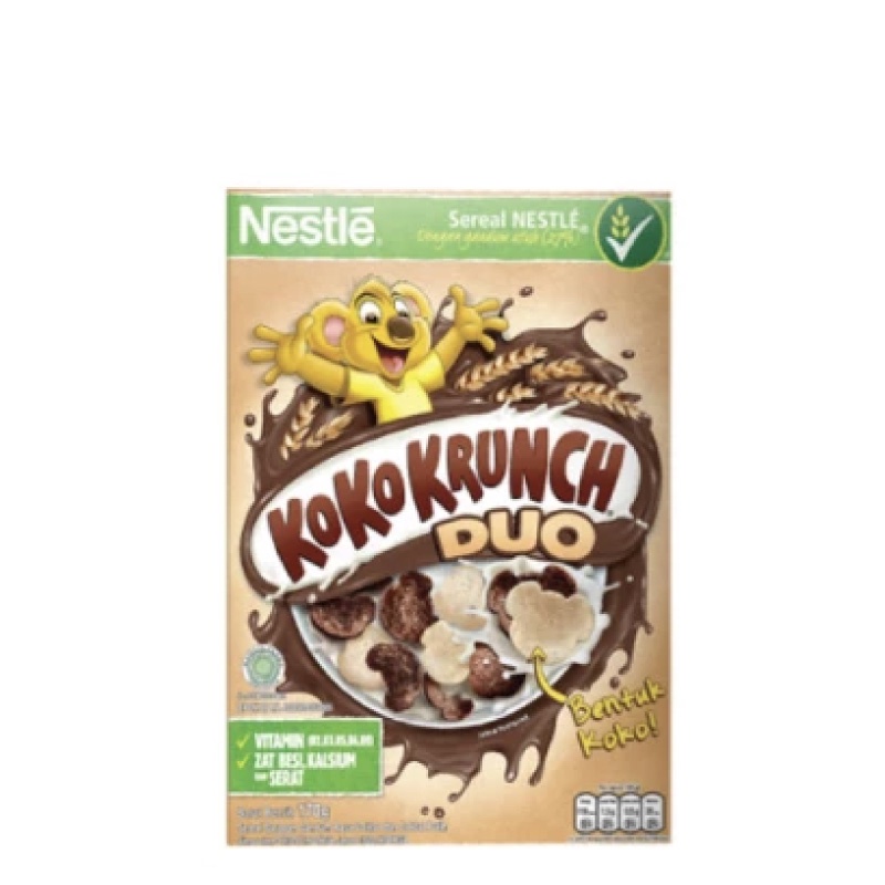 

Nestle KOKO KRUNCH Duo Sarapan Sereal Coklat 150g