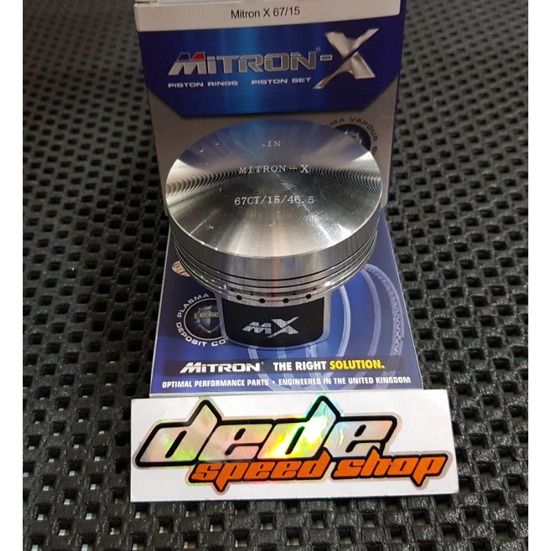 piston kit mitron x 67 pin 15