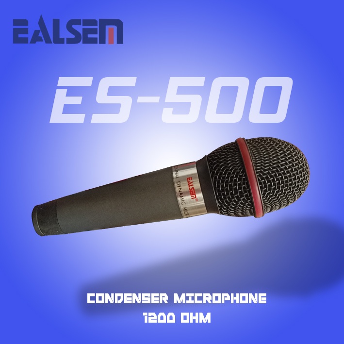 Mic Condenser Ealsem ES-500 Super Peka 1200 Ohm