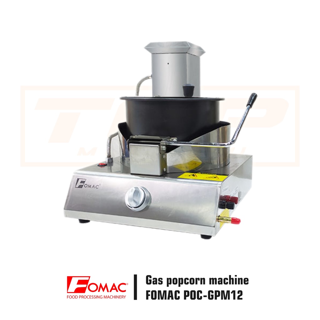 Mesin Popcorn Gas FOMAC POC-GPM12 Original