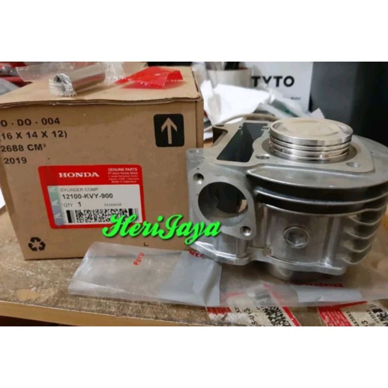 Blok Seher Beat Karbu dan Piston KVY | Blok Seher Beat Karbu | Blok Seher Honda Beat Karbu