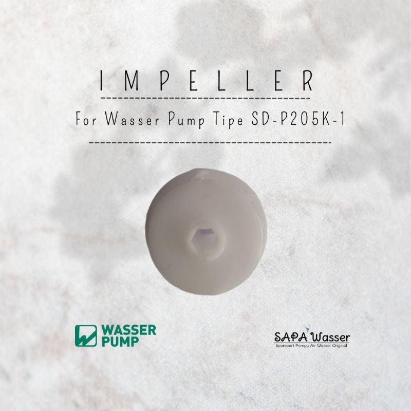 Impeller untuk Pompa Satelite Submersible Pump Wasser SD-P205K-1