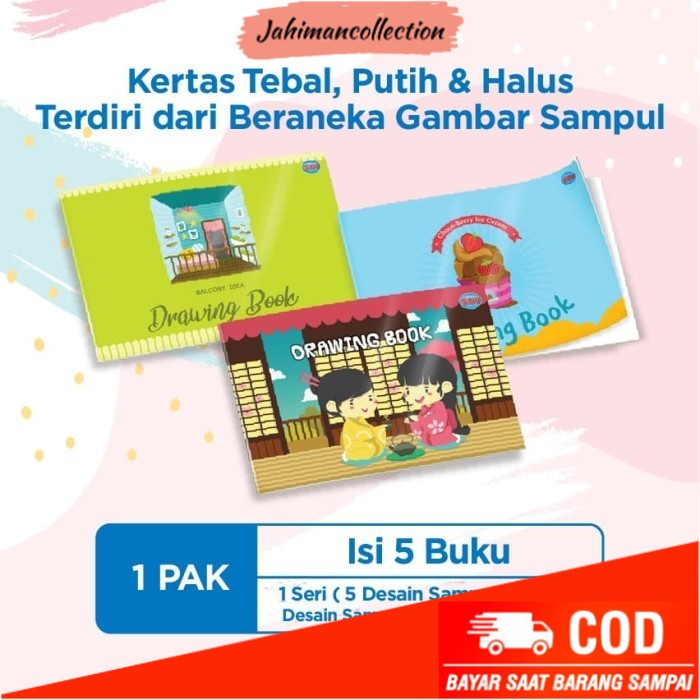 

✨ BISA COD ✨ Buku Gambar A3 Sidu | Drawing Book A3 Sidu isi 5 Buku @10lembar