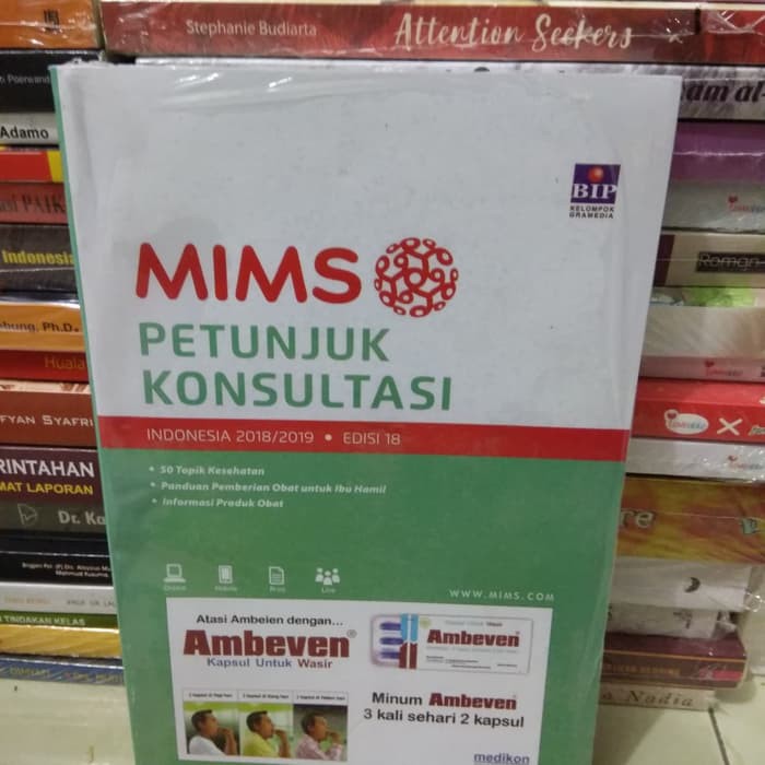 mims petunjuk konsultasi Indonesia 2018/2019 edisi 18