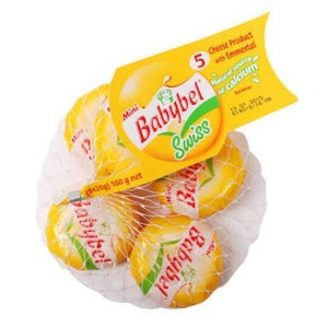 

Mini Babybel Swiss Cheese Keju isi 5 Tinggi Kalsium Bayi Dewasa Import