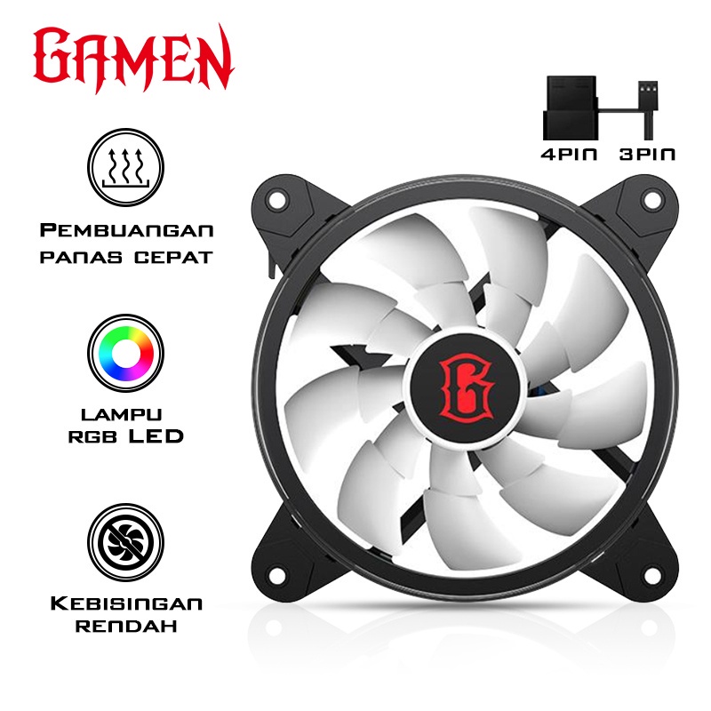 GAMEN GCF300 FAN CASING PC RGB