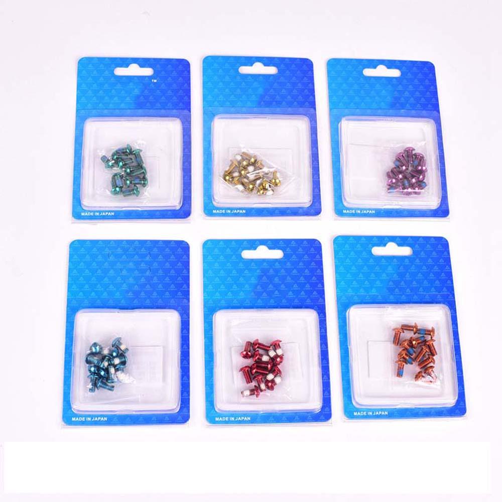 Lanfy Rem Cakram Baut Baja Alloy M5x10mm Chainwheel Plate Nail Speed Disc MTB Sepeda Sepeda Part