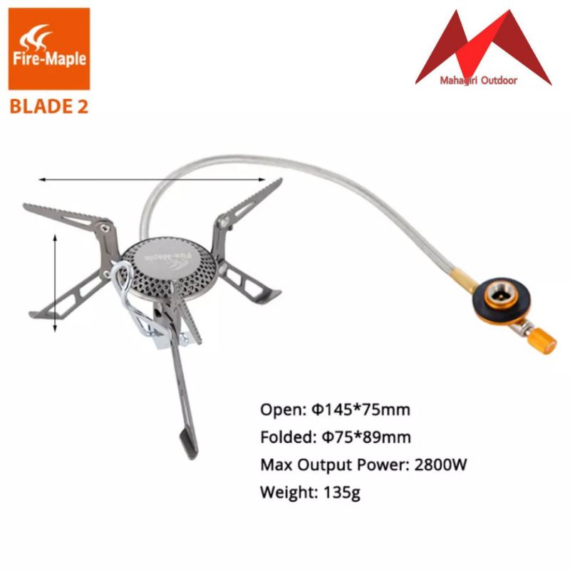 Fire maple blade 2 titanium stove firemaple kompor camping ultralight