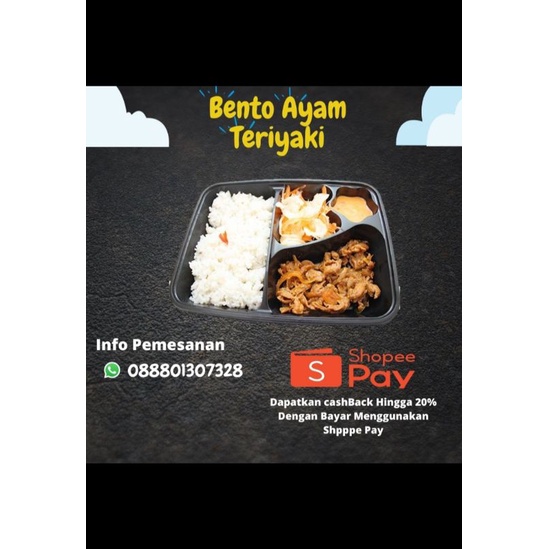 

Bento Ayam Teriaki