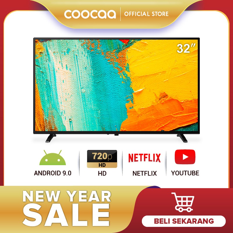 COOCAA 32S3G | SMART TV ANDROID | DIGITAL TV | HD PANEL | WIFI | Shopee ...
