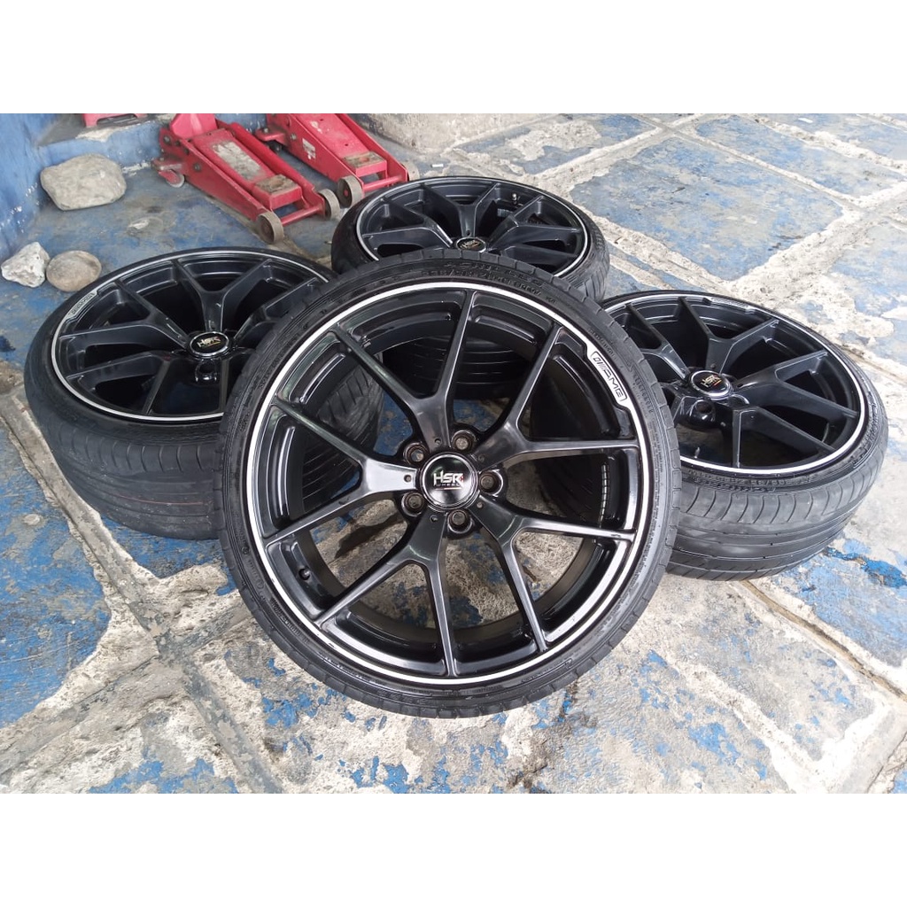 Velg Mobil Second Racing Hsr Amg Ring 19 pcd 5112 Plus Ban