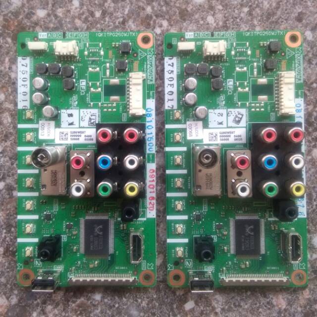 MB - Motherboard - Mainboard - Modul TV - Mesin TV Sharp 32 Inch LC 32LE107i - 32LE1071