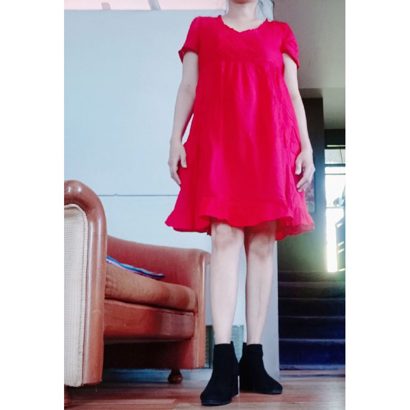 Preloved Esprit Midi Dress Original