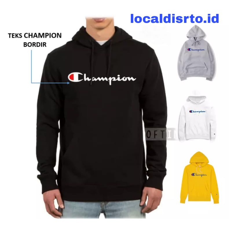 Champion pria wanita premium - hoodie &amp; sweatersit champion unisex