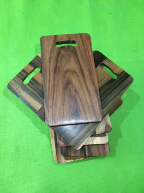 Talenan kayu 34x19xtebal  sonokeling wooden cutting board elegan