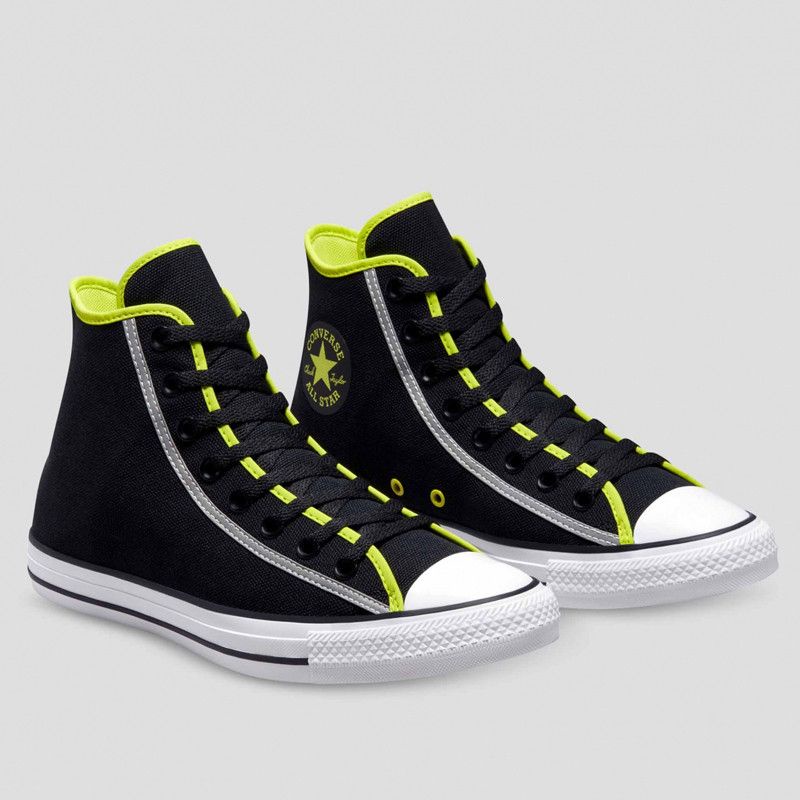 Converse Chuck Taylor All Star Street Utility Reflective Black Lime 172000C