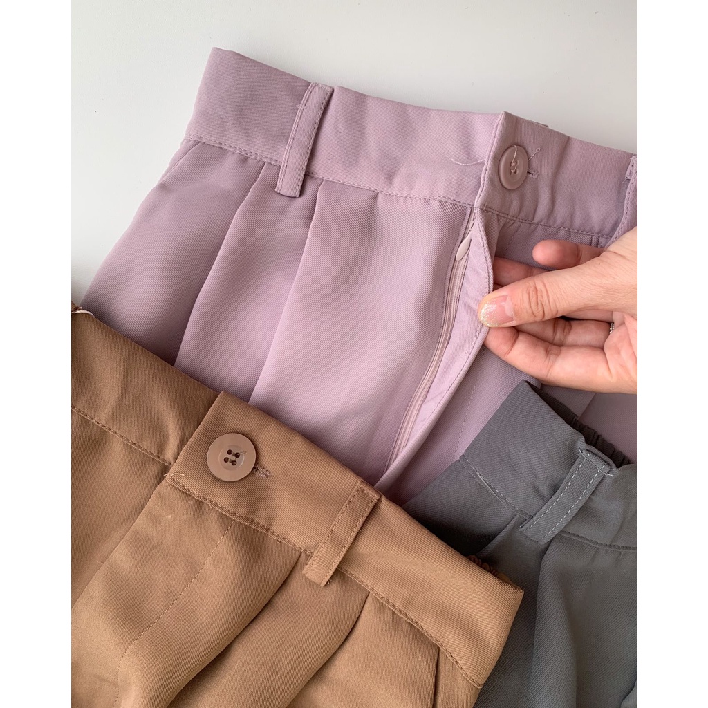LOOSE TROUSERS PANTS - Celana wanita - pants wanita - bawahan wanita-6